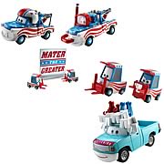 Pixar Cars Toon 4-Pack Vehicles Wave 3 Set